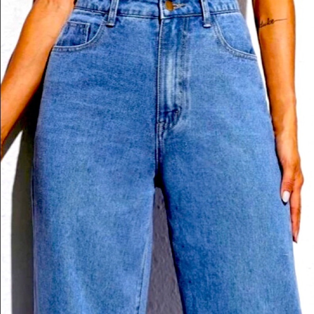 High Waist Baggy Jeans